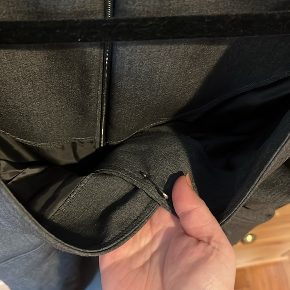 Calvin Klein slate gray sheath dress with zipper detail - gently preloved - Picture 7 of 10